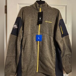 Spyder zip up jacket